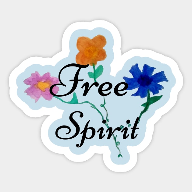 Free Spirit Sticker by GroovyArt